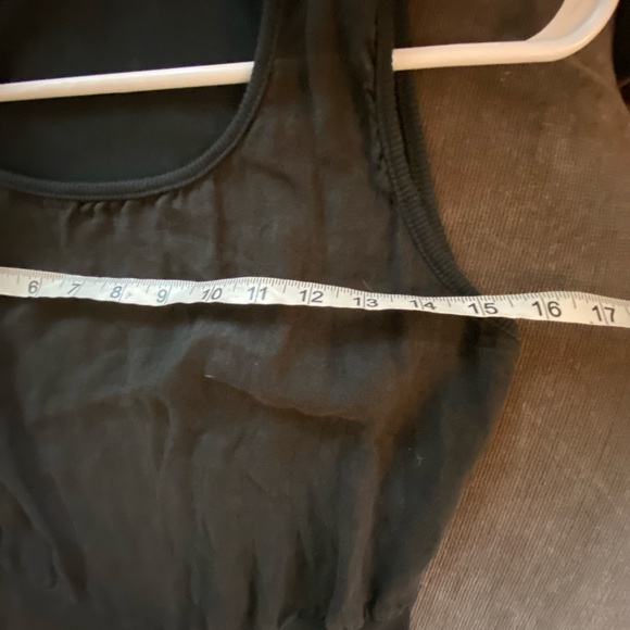 Inizio FLUTTER Sleeveless Linen Dress Black size medium - Picture 10 of 11